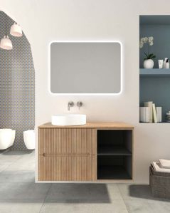 copy of Mobile bagno sospeso Cloud cm 100 rovere naturale