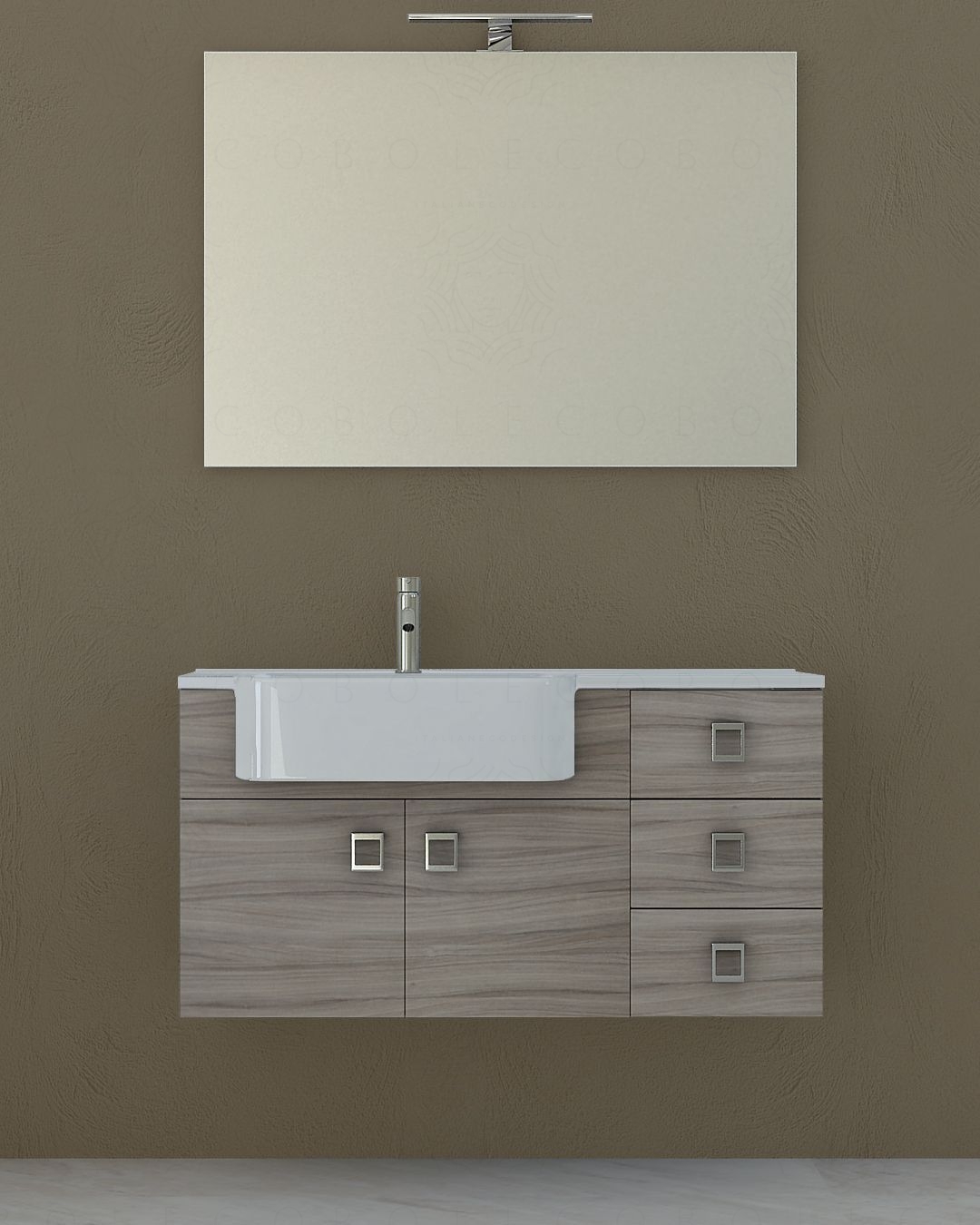 Mobile bagno sospeso Ariel cm.100 Mobile bagno sospeso Ariel cm.100