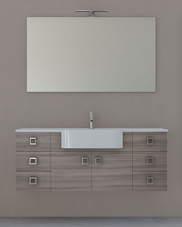 Mobile bagno sospeso Ariel cm.130 Mobile bagno sospeso Ariel cm.130