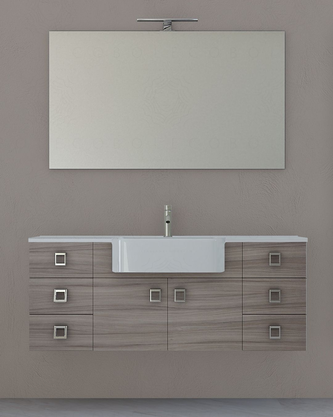 Mobile bagno sospeso Ariel cm.130 Mobile bagno sospeso Ariel cm.130