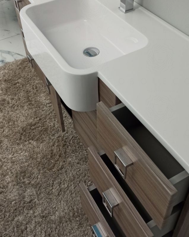 Mobile bagno sospeso Ariel cm.130 Mobile bagno sospeso Ariel cm.130