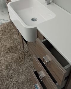 Mobile bagno sospeso Ariel cm.130