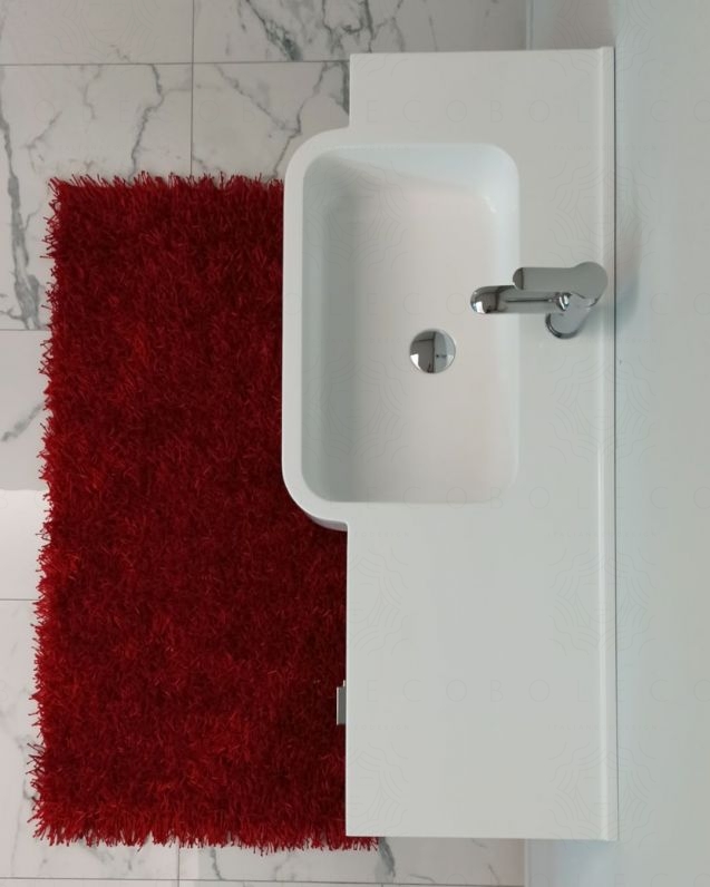 Mobile bagno sospeso Ariel cm.100 completo di specchio Mobile bagno sospeso Ariel cm.100 completo di specchio