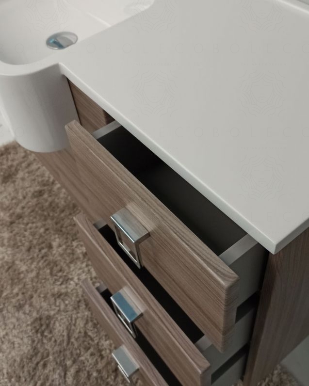 Mobile bagno sospeso Ariel cm.100 completo di specchio Mobile bagno sospeso Ariel cm.100 completo di specchio
