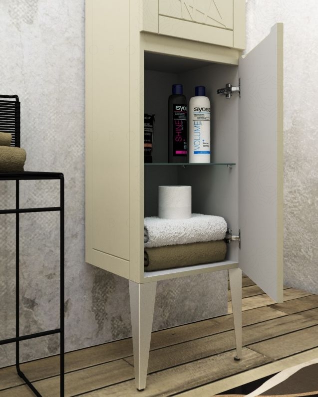 Colonna bagno Beverly crema cm.40x140 Colonna bagno Beverly crema cm.40x140