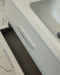 Mobile bagno sospeso Siena cm 100 con lavabo in ceramica