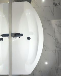 Mobile bagno sospeso Ludovica cm 120 con ante, cassetti e lavabo