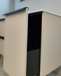 Mobile bagno sospeso Laguna cm 106 e lavabo in resina
