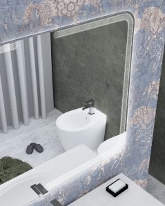 Specchio led rettangolare, cm.120x90