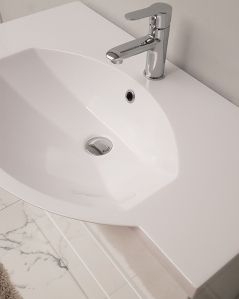 Mobile bagno Silvia 80 cm con lavabo in resina
