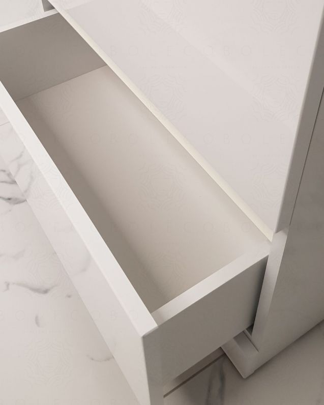 Mobile bagno Silvia 80 cm con lavabo in resina Mobile bagno Silvia 80 cm con lavabo in resina