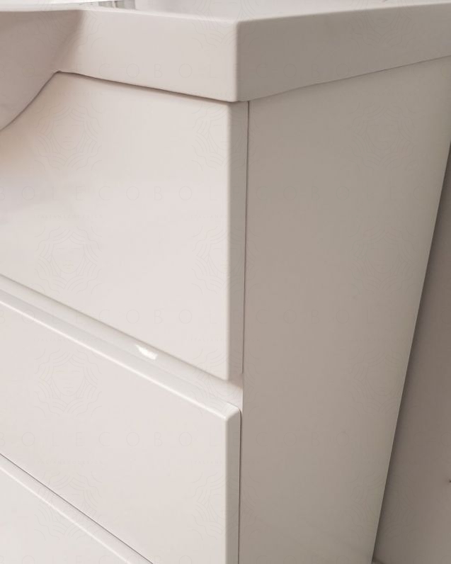 Mobile bagno Silvia 80 cm con lavabo in resina Mobile bagno Silvia 80 cm con lavabo in resina