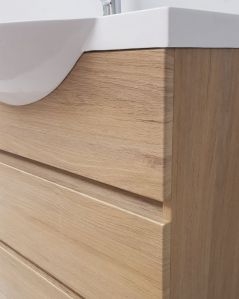 Mobile bagno Silvia 80 cm con lavabo in resina