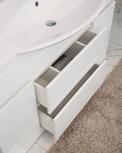Mobile bagno Silvia 120 cm con lavabo in resina