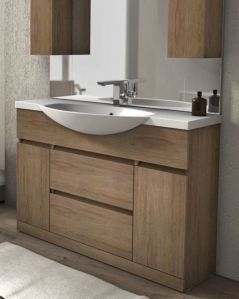 Mobile bagno Silvia 120 cm con lavabo in resina
