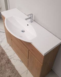 Mobile bagno Silvia 120 cm con lavabo in resina