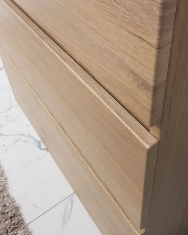 Mobile bagno a terra Silvia, cm.80, completo di specchio e Mobile bagno a terra Silvia, cm.80, completo di specchio e