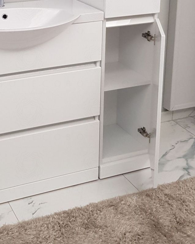Mobile bagno a terra Silvia, cm.110, completo di specchio Mobile bagno a terra Silvia, cm.110, completo di specchio