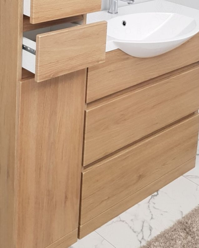Mobile bagno a terra Silvia, cm.110, completo di specchio Mobile bagno a terra Silvia, cm.110, completo di specchio