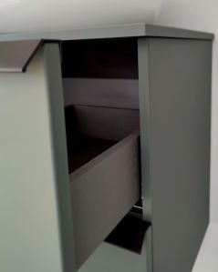 Mobile bagno sospeso 70 cm Laguna con 2 cassetti e top