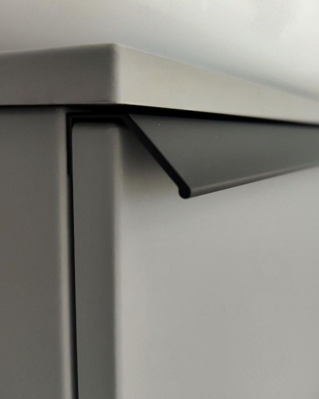 Mobile bagno sospeso 70 cm Laguna con 2 cassetti e top