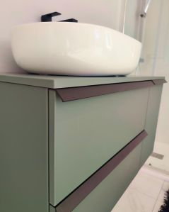 Mobile bagno sospeso Laguna cm 106 e top in mdf