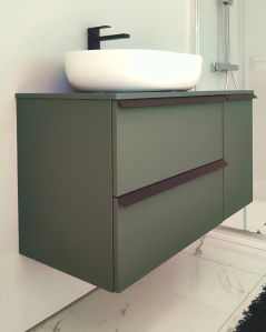 Mobile bagno sospeso Laguna cm 106 e top in mdf