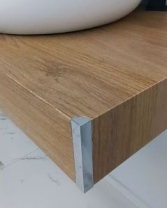 Mensolone bagno da cm.100 a cm.140, completo di staffe