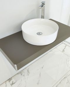 Mensolone bagno 90 cm con staffe regolabili