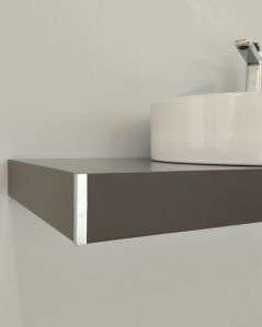 Mensolone bagno 90 cm con staffe regolabili