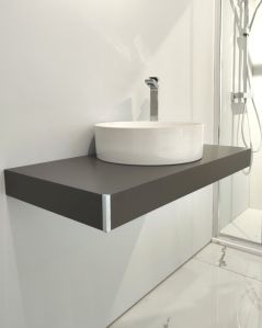 Mensolone bagno 90 cm con staffe regolabili