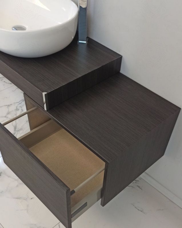 Mensolone bagno da 100 a 140 cm con staffe regolabili, lavabo Mensolone bagno da 100 a 140 cm con staffe regolabili, lavabo