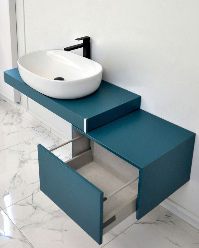 Mensolone bagno da 100 a 140 cm con staffe regolabili, lavabo Mensolone bagno da 100 a 140 cm con staffe regolabili, lavabo