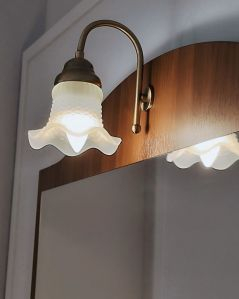 Specchio 110 cm con applique per mobile Donatello