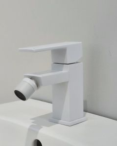 Rubinetto bidet monocomando Minerva bianco opaco
