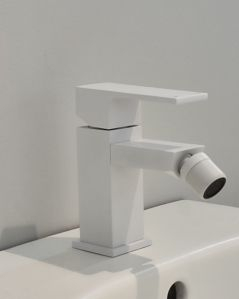 Rubinetto bidet monocomando Minerva bianco opaco