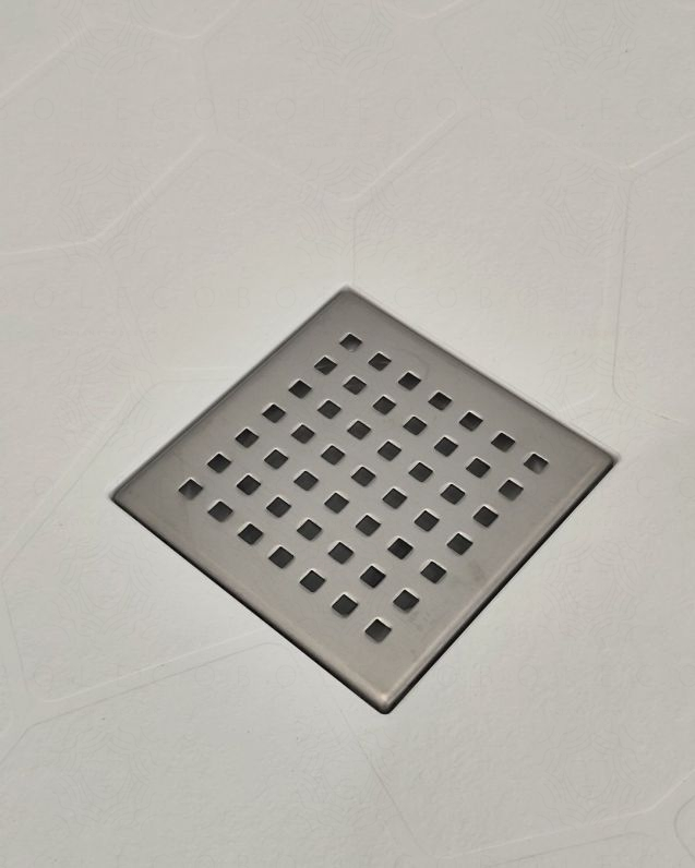 Piatto doccia Sofia cm 80x80 bianco opaco riducibile in smc