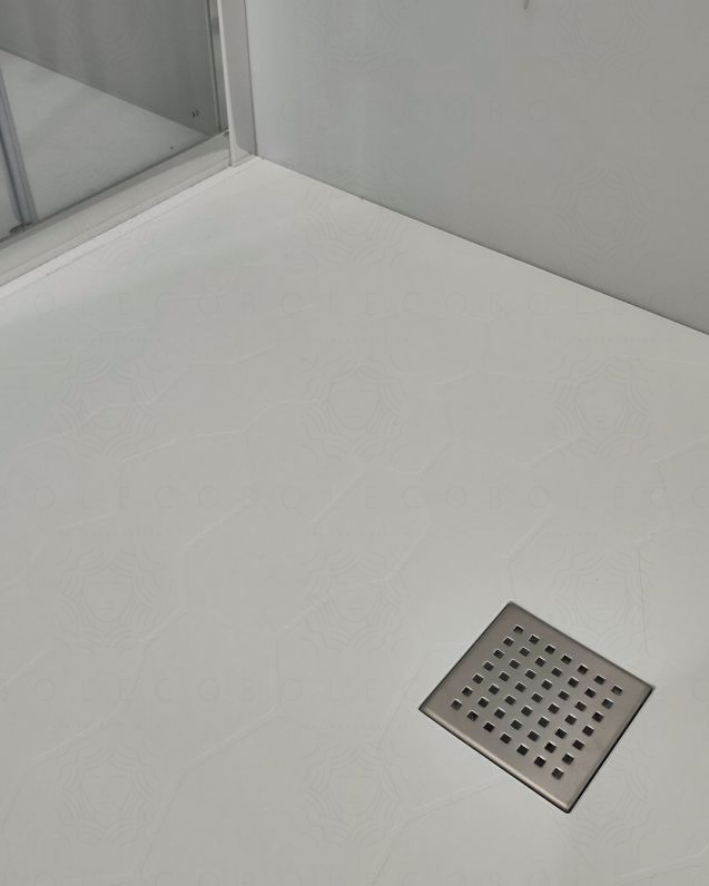 Piatto doccia smc 100x80 cm bianco slim riducibile – Sofia