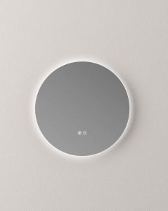 Specchio led cm 47 dimmerabile e con accensione touch