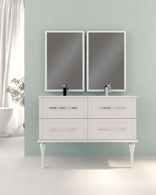 Mobile bagno sospeso Alba con lavabo in ceramica, 120 cm Mobile bagno sospeso Alba con lavabo in ceramica, 120 cm