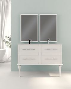 Mobile bagno sospeso Alba con lavabo in ceramica, 120 cm