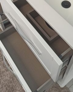 Mobile bagno sospeso Alba con 4 cassetti e doppio lavabo - 120