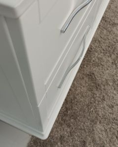 Mobile bagno sospeso Alba con 4 cassetti e doppio lavabo - 120