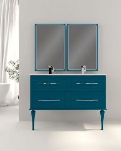 Mobile bagno sospeso Alba con lavabo in ceramica, 120 cm