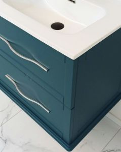 Mobile bagno sospeso Alba con 4 cassetti e doppio lavabo - 120