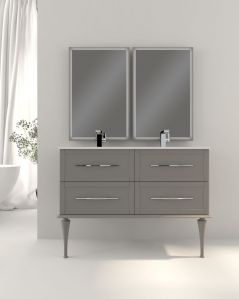 Mobile bagno sospeso Alba con lavabo in ceramica, 120 cm