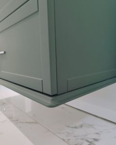 Mobile bagno sospeso 100 cm con cassetti e top - Alba