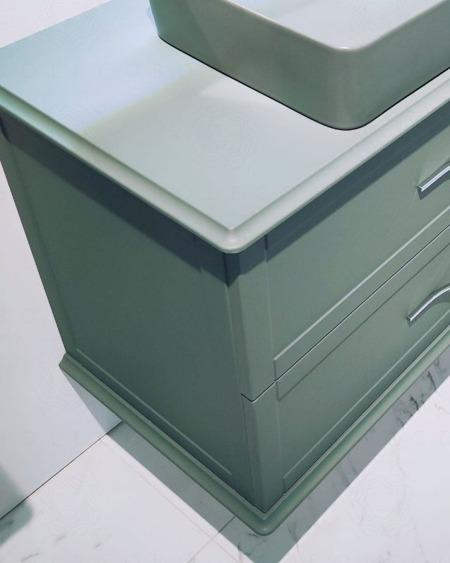 Mobile bagno sospeso 100 cm con cassetti e top - Alba Mobile bagno sospeso 100 cm con cassetti e top - Alba