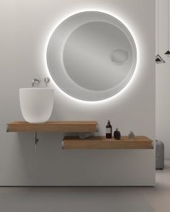 Mensolone bagno da cm.90, completo di staffe regolabili, lavabo