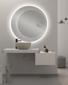 Mensolone bagno da cm.100 a cm.140, completo di staffe